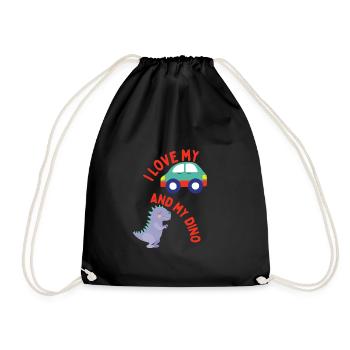 Birthday - Drawstring Bag - black - Front