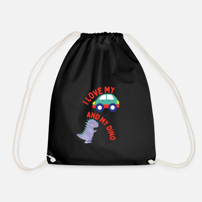 Birthday - Drawstring Bag - black