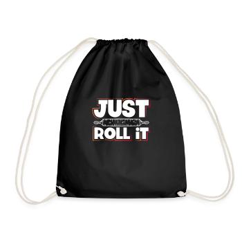 Il suffit de l’enrouler pour la cuisson - Sac de sport léger - noir - Devant