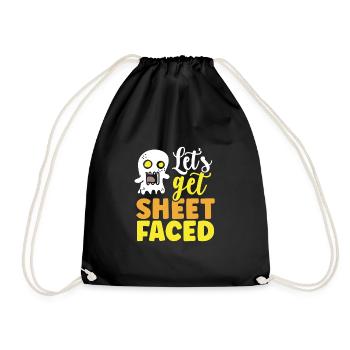 Mettons un chiffon - Sac de sport léger - noir - Devant
