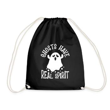 Les esprits ont un véritable - Sac de sport léger - noir - Devant