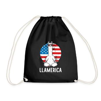 America is incredible - Drawstring Bag - black - Front