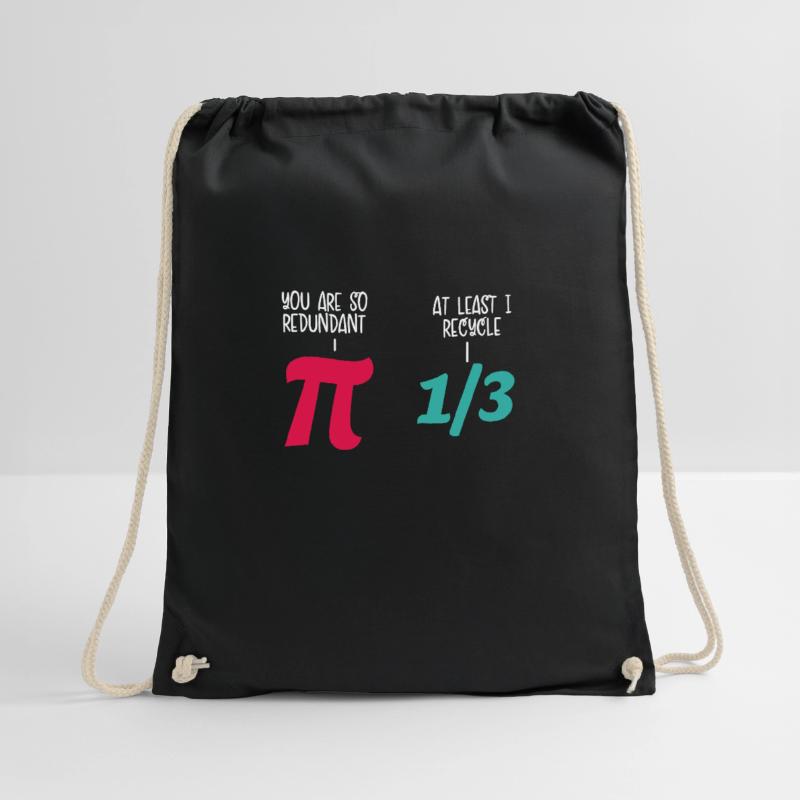 Mathe Spaß Pi Turnbeutel