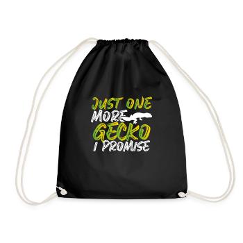 Un seul gecko, promis - Sac de sport léger - noir - Devant
