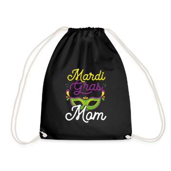 Carnival Mama - Drawstring Bag - black - Front