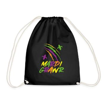 Mardi Grawr - Turnbeutel - Schwarz - Vorne