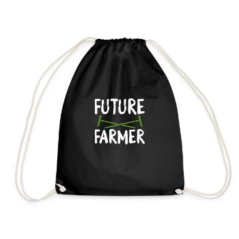 Future farmer - Drawstring Bag - black - Front