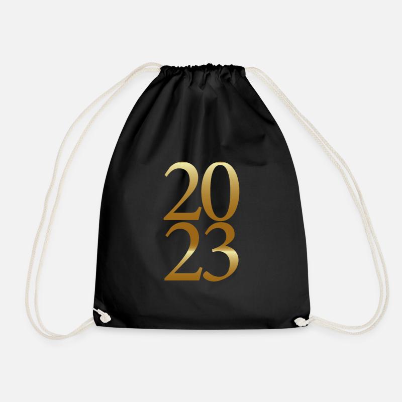 Gold 2023 - Turnbeutel - Schwarz