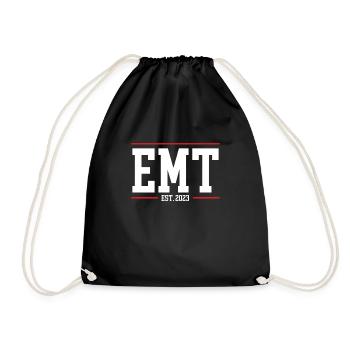 Ambulancier paramédical 2023 - Sac de sport léger - noir - Devant