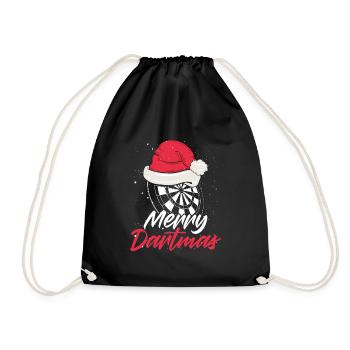 Joyeuses soirées fléchettes - Sac de sport léger - noir - Devant