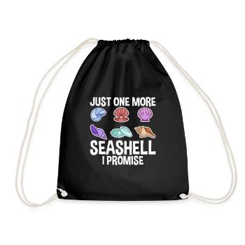 Another mussel collector mussel, the - Drawstring Bag - black - Front