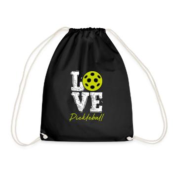Cher Pickleball - Sac de sport léger - noir - Devant