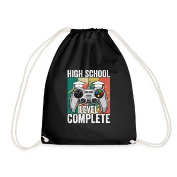 Diplômé du secondaire Garçons Filles Famille - Sac de sport léger - noir - Devant