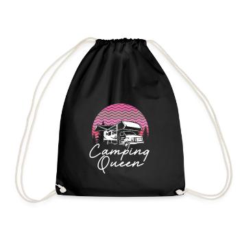Camping Queen - Sac de sport léger - noir - Devant