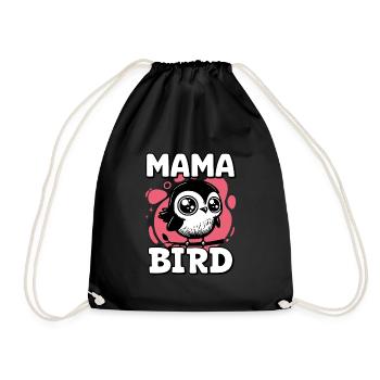 Mignon Mama Bird - Sac de sport léger - noir - Devant