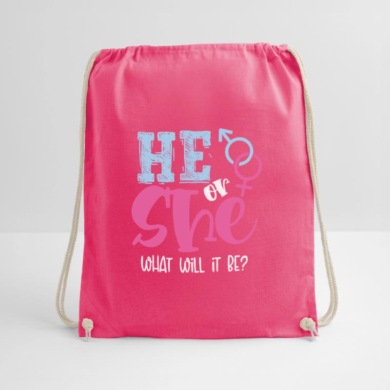 Er Oder Sie, Was Wird Es Sein? Turnbeutel