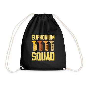 Euphonium Squad - Turnbeutel - Schwarz - Vorne