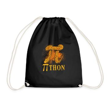 Pi Le Serpent Python - Sac de sport léger - noir - Devant