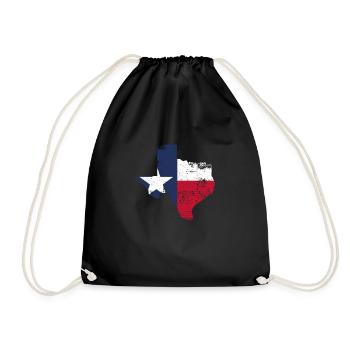 J’aime l’état du Texas - Sac de sport léger - noir - Devant