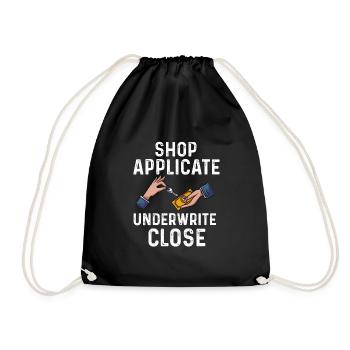 boutique appliquer souscrire fermer Conception pour un - Sac de sport léger - noir - Devant