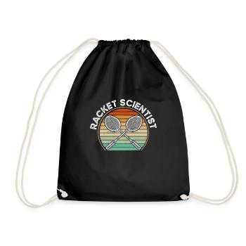 Scientifique de raquette - Sac de sport léger - noir - Devant