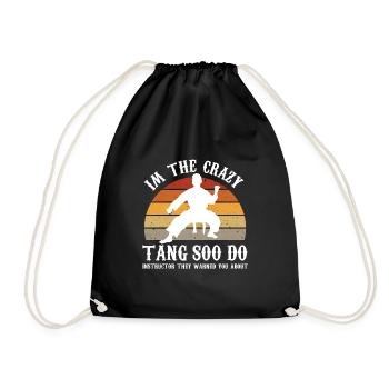 Je suis la saveur folle, tout comme la conception de l’instructeur - Sac de sport léger - noir - Devant