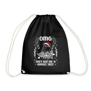 Ils m’ont donné un arbre entier - Sac de sport léger - noir - Devant