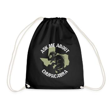 Posez-moi des questions sur Chupacabra Hide Seek Champion Mexicain - Sac de sport léger - noir - Devant