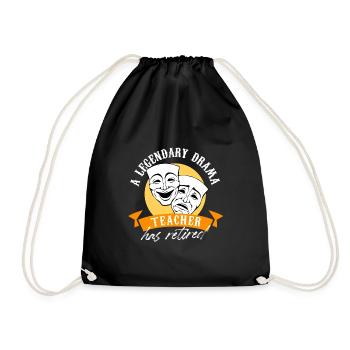 A Legendary Drama Teacher Has Returned Theater - Drawstring Bag - black - Front