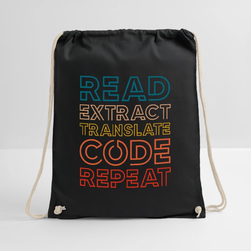 read extract translate code repeat Conception pour un Sac de sport léger