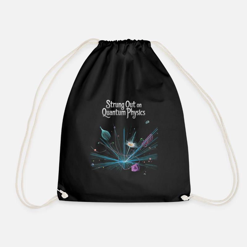 Strung Out on Quantum Physics Design - Turnbeutel - Schwarz