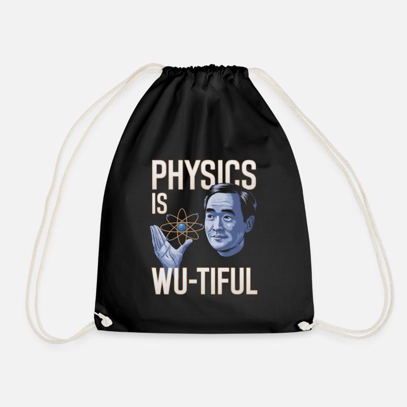 La physique est un design radical - Sac de sport léger - noir