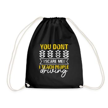 Conception audacieuse de feux de circulation d’instructeur de conduite - Sac de sport léger - noir - Devant