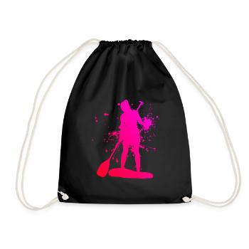 Standup Paddle Standup Paddleboard Sup Femmes - Sac de sport léger - noir - Devant