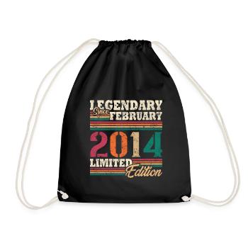 Légendaire Février 2014 édition limitée - Sac de sport léger - noir - Devant