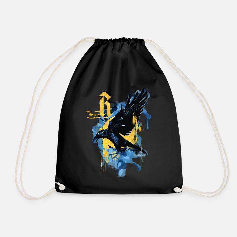 Harry Potter Haus Ravenclaw Rabe - Turnbeutel - Schwarz
