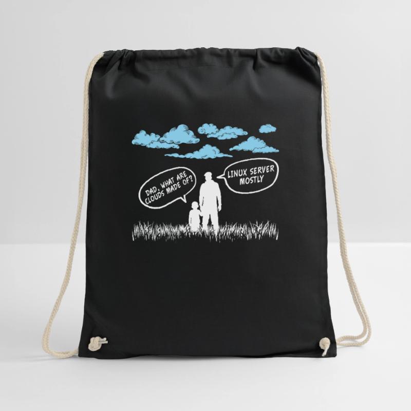 Cloud sur Linux Server principalement une idée de cadeau Sac de sport léger