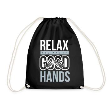 Physiothérapie - Sac de sport léger - noir - Devant