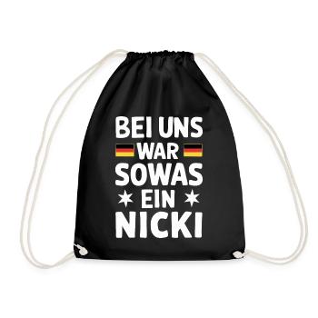 East Germany East East East GDR Home Eastern Bloc - Drawstring Bag - black - Front