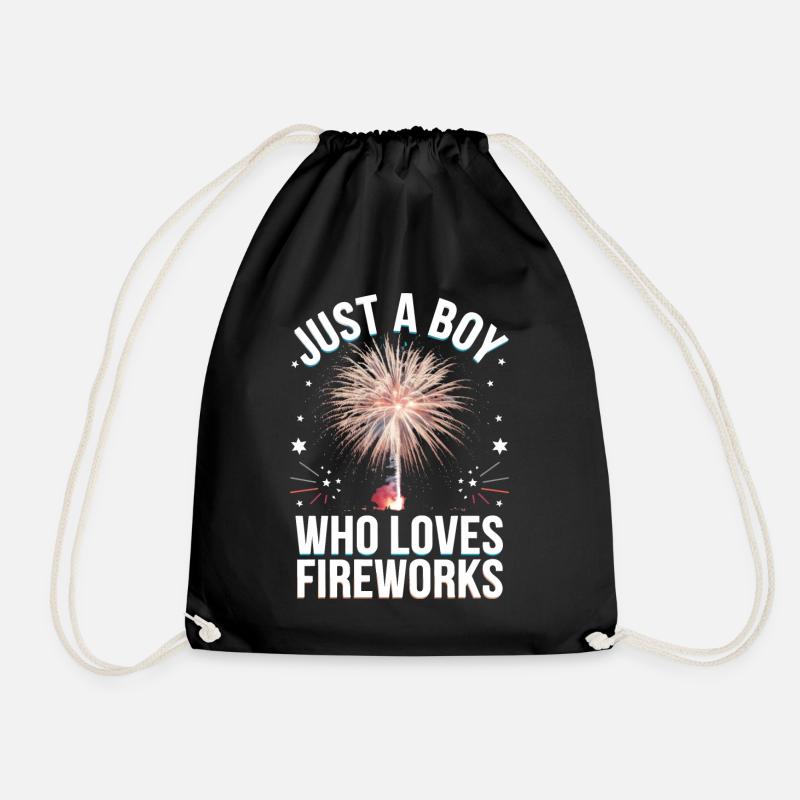 Pyrotechniker Feuerwerk Pyrotechnik - Turnbeutel - Schwarz