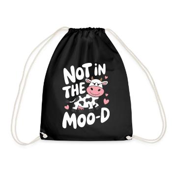 Éleveur de vaches Ferme Éleveur de vaches - Sac de sport léger - noir - Devant