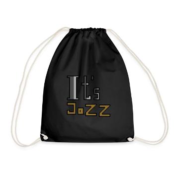 It s Jazz - Turnbeutel - Schwarz - Vorne