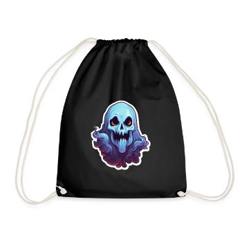 Halloween Ghost - Drawstring Bag - black - Front