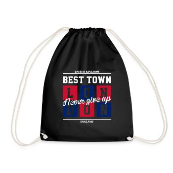 Best Town - Turnbeutel - Schwarz - Vorne