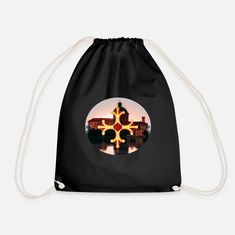 ovale tlse - Sac de sport léger - noir