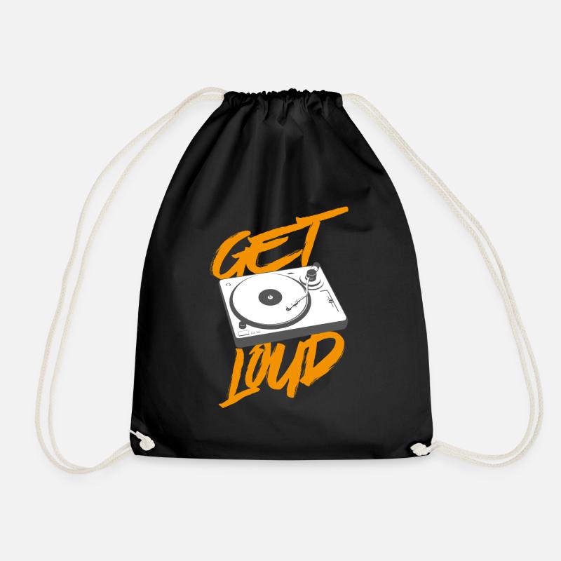 Get Loud - Turnbeutel - Schwarz