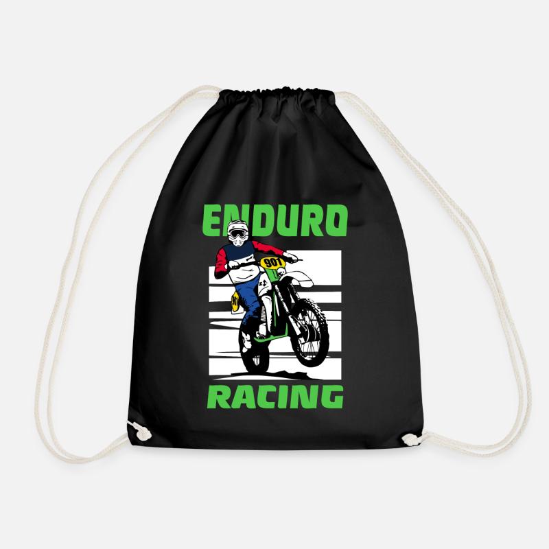 Enduro - Turnbeutel - Schwarz