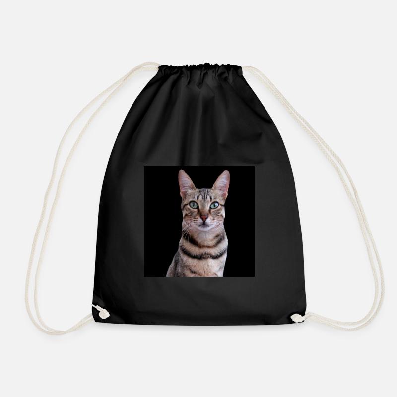 Katze Katzen - Turnbeutel - Schwarz