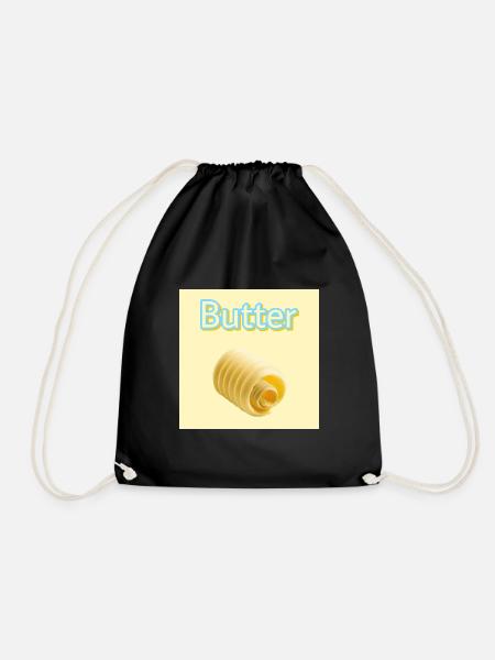 Butter - Turnbeutel - Schwarz