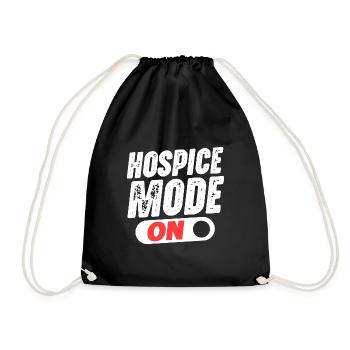 Mode Hospice activé - Sac de sport léger - noir - Devant